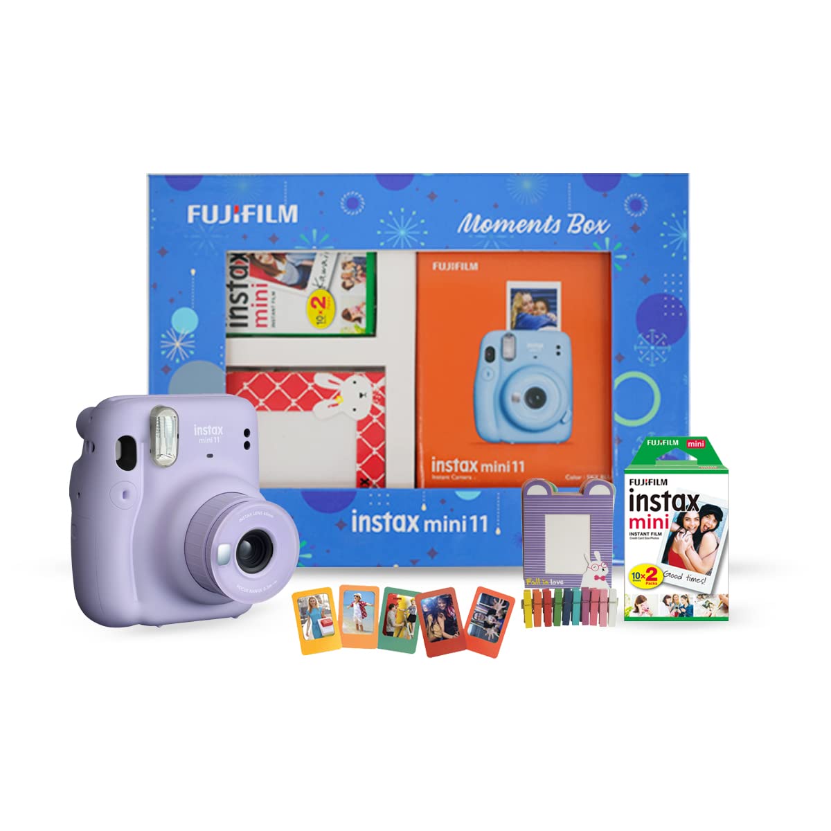 Fujifilm instax mini 11 Butter＋フィルム5箱セット Buy Fujifilm Instax Mini 11 Instant Camera (Blush Pink) Gift Box